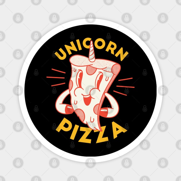 UNICORN PIZZA Magnet by madeinchorley